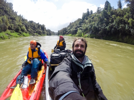 Canoas en Whanganui River - New Zealand