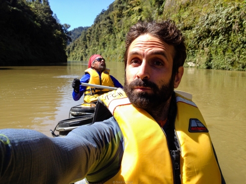 Canoas en Whanganui River - New Zealand