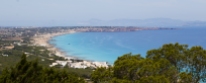 Vistas de la isla desde el restaurante El Mirador (Formentera)