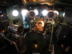 Puesto de mando del submarino Growler