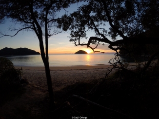 Abel Tasman sunset - New Zealand