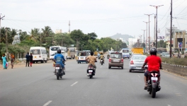 Caos en el tráfico - India
